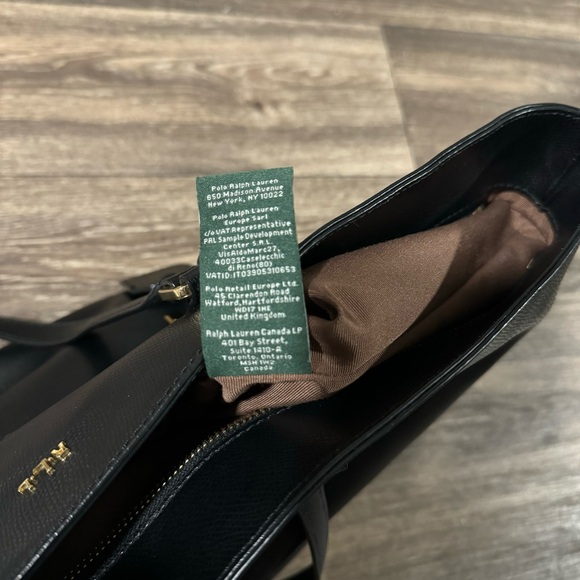 Ralph Lauren black leather bag - Picture 11 of 11